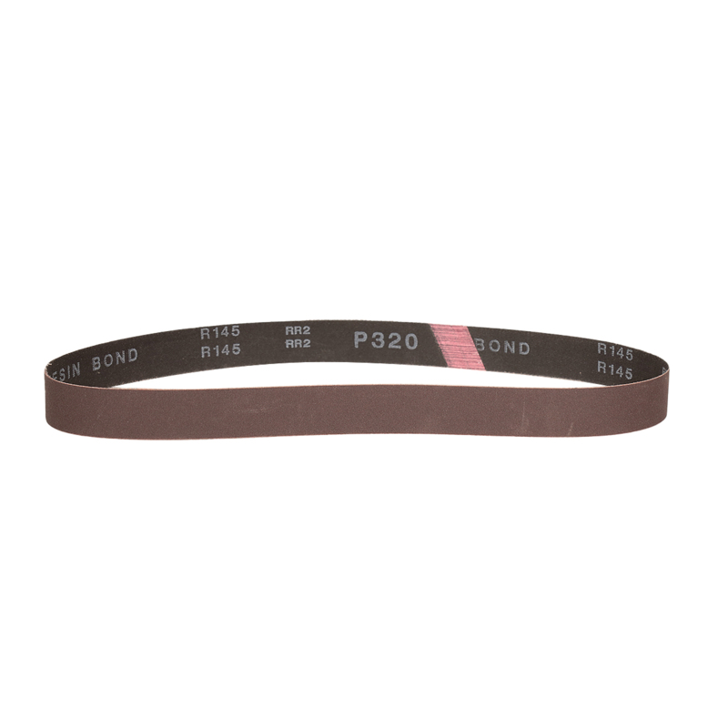 1" (25 mm) de ancho x 30" (762 mm) de largo. Cinta DynaCut de grano 320, A/O