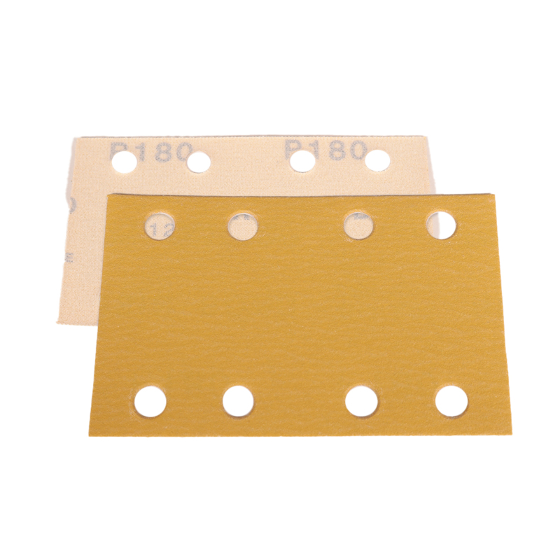 81 mm (L) x 133 mm (C) – Folha DynaCut com superfície de fixação por gancho, granulação 180, com ou sem vácuo