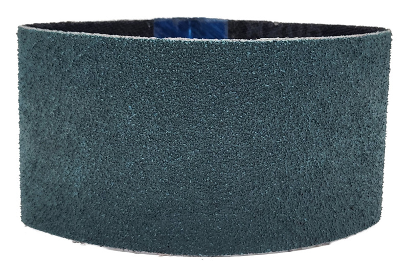 2-1/4" (57 mm) de ancho x 9-3/4" (248 mm) de largo. Cinta DynaCut de grano 60, A/Z