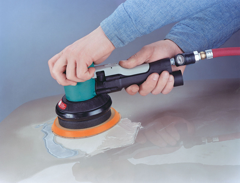 6" (152 mm) Dia. Two-Hand Gear-Driven Sander, Non-Vacuum