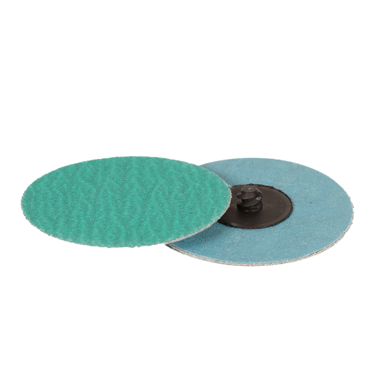Disco DynaCut de 3" (76 mm) de diámetro, grano 80, tipo A/Z, sin vacío, con sistema de sujeción