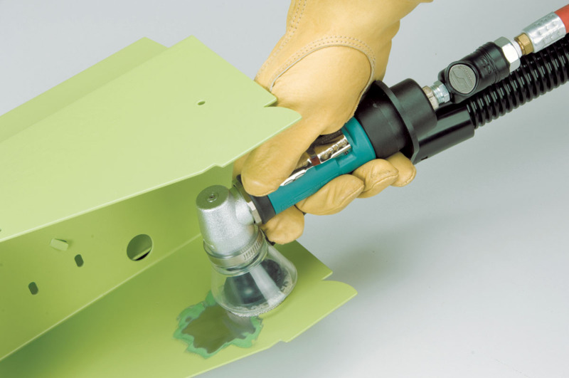 2" (51 mm) Dia. Right Angle Disc Sander, Central Vacuum
