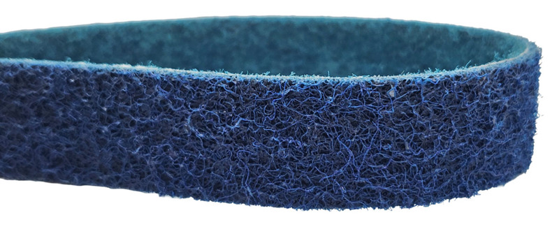 1" (25 mm) de largura x 30" (762 mm) de comprimento – Correia DynaBrite da NWN, de granulação muito fina