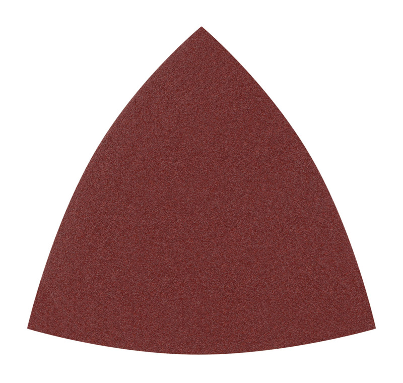 Disco DynaCut Dynafine triangular, grano 220, cara en forma de gancho, sin vacío, A/O
