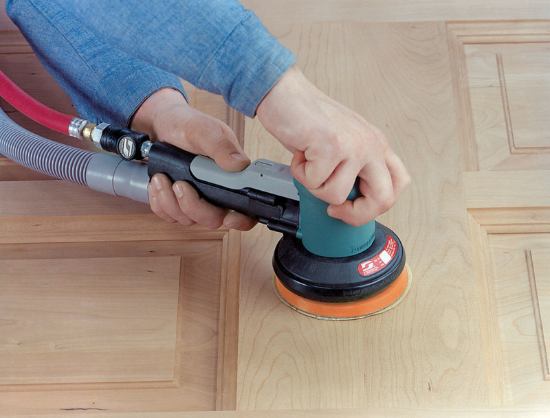 5" (127 mm) Dia. Two-Hand Dynorbital Random Orbital Sander, Self-Generated Vacuum