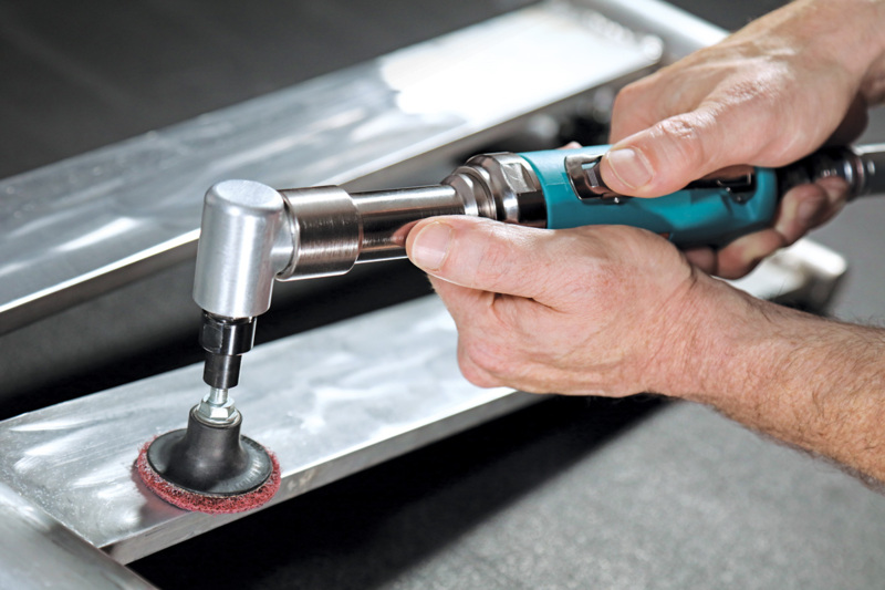 .7 hp Extended Right Angle Die Grinder