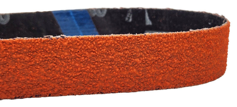 Fita cerâmica DynaCut Premium, grão 40, com 1" (25 mm) de largura x 24" (610 mm) de comprimento