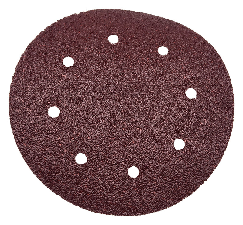 8" Dia. x 40 Grit Hook Face Vac