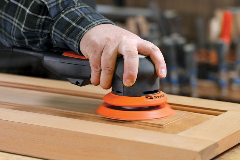 5" (125 mm) Dia. Non-Vacuum Nitro-E Series Random Orbital Sander, Non-Vac Short Hook Pad